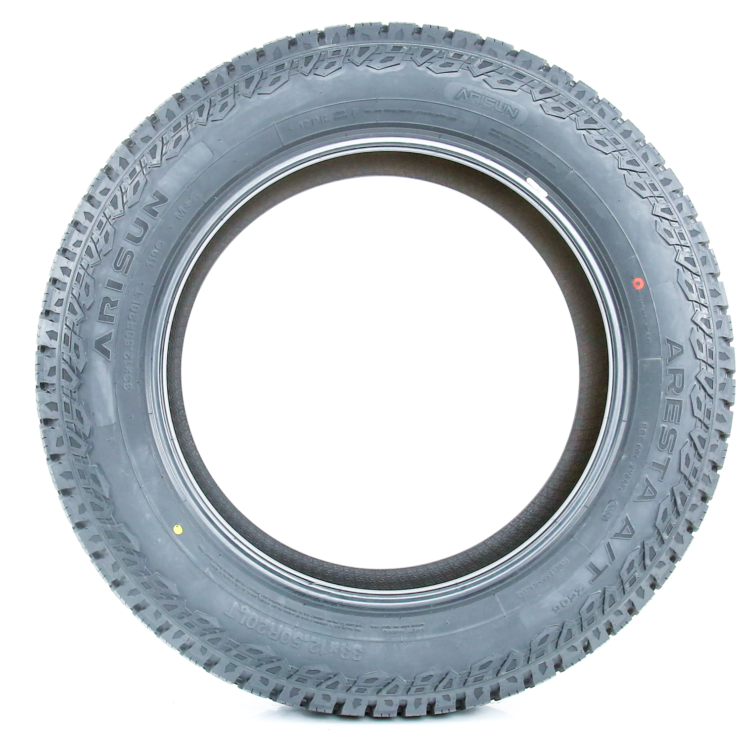あじさい　50点 Tire Arisun Aresta A/T ZG06 LT 33X12.50R20 Load F 12 Ply AT