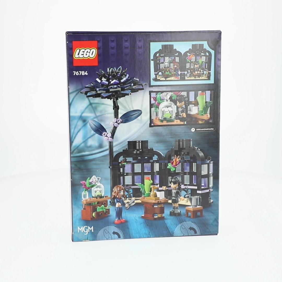 LEGO, Building Set, 76784, Mystery Gothic Flower Classroom