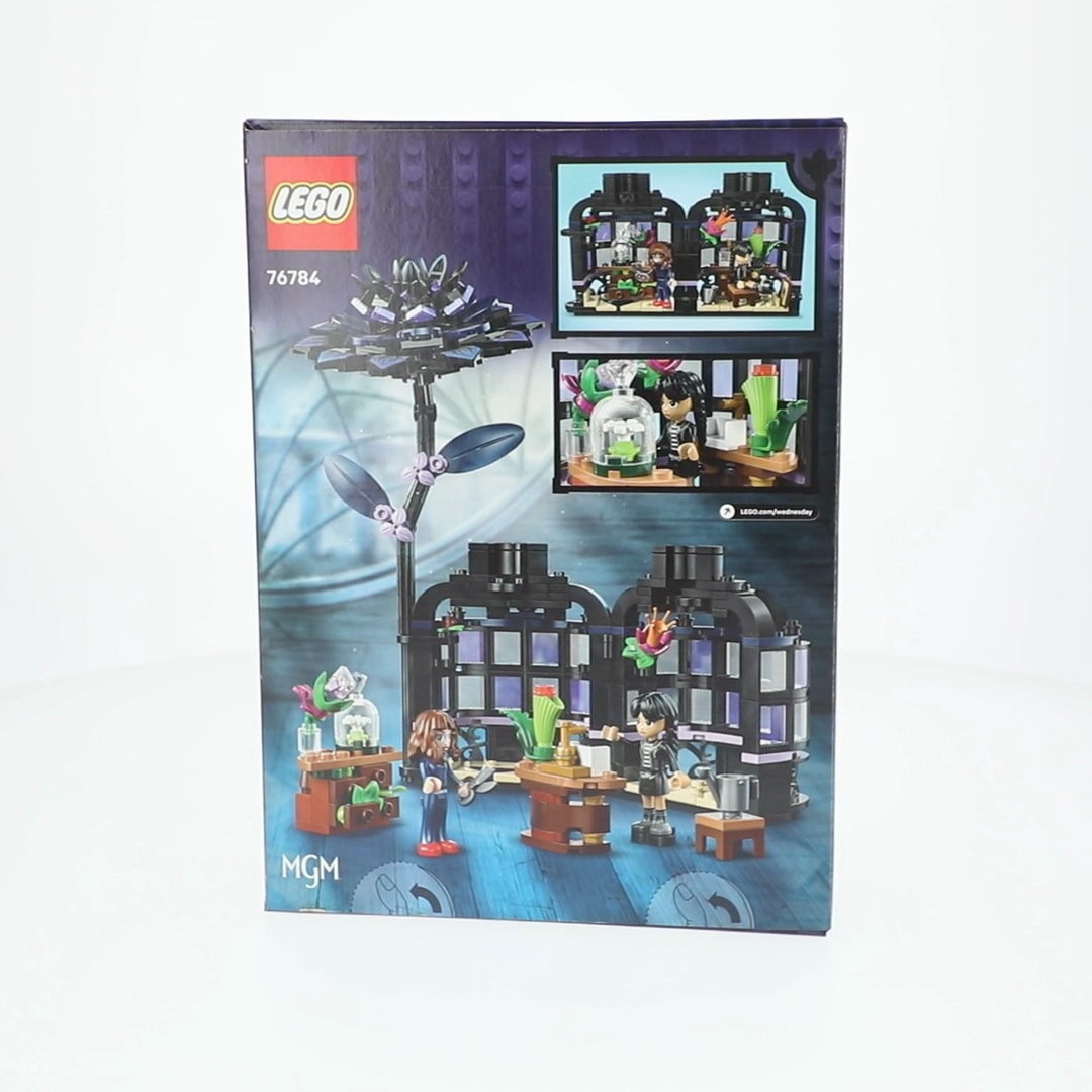 LEGO, Building Set, 76784, Mystery Gothic Flower Classroom