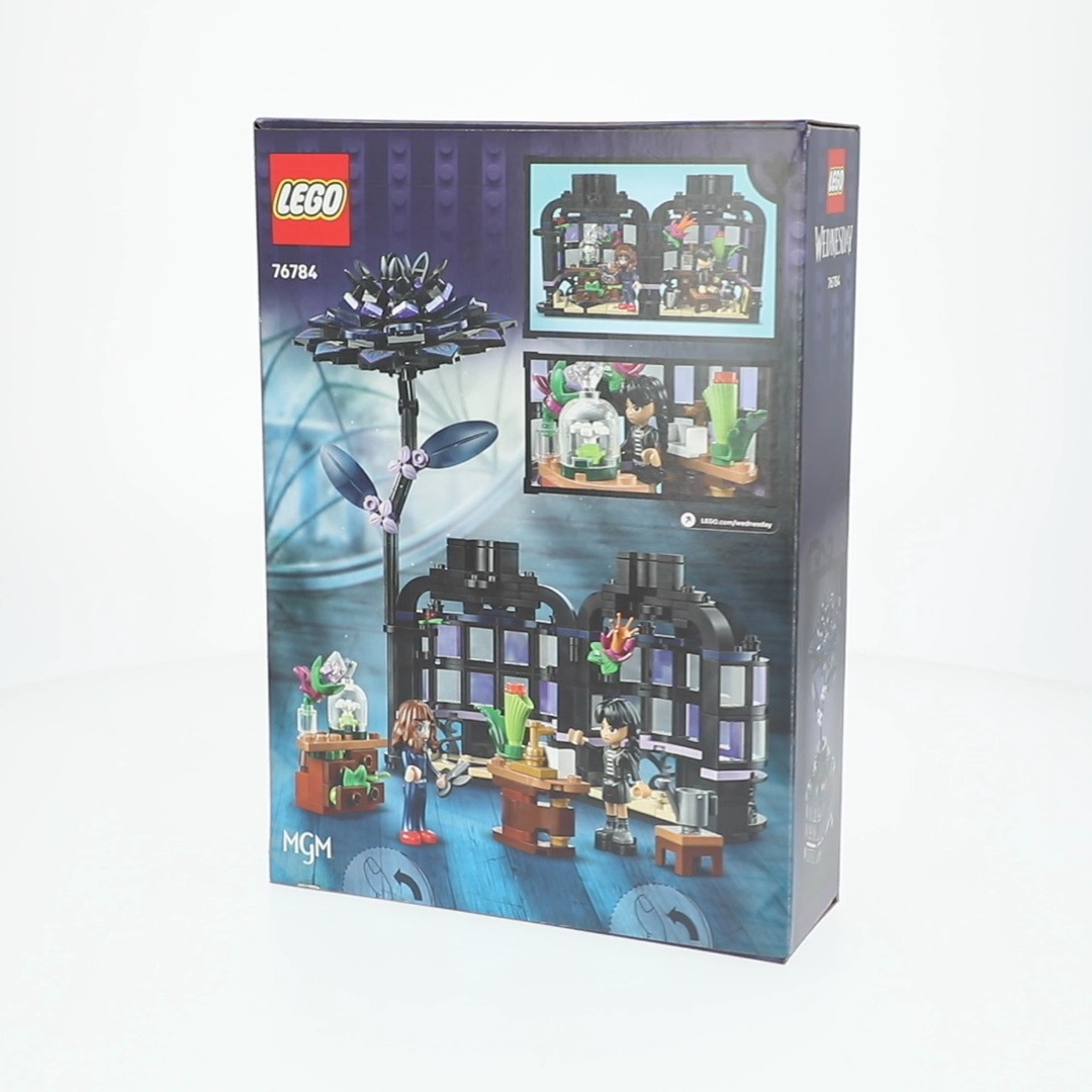 LEGO, Building Set, 76784, Mystery Gothic Flower Classroom