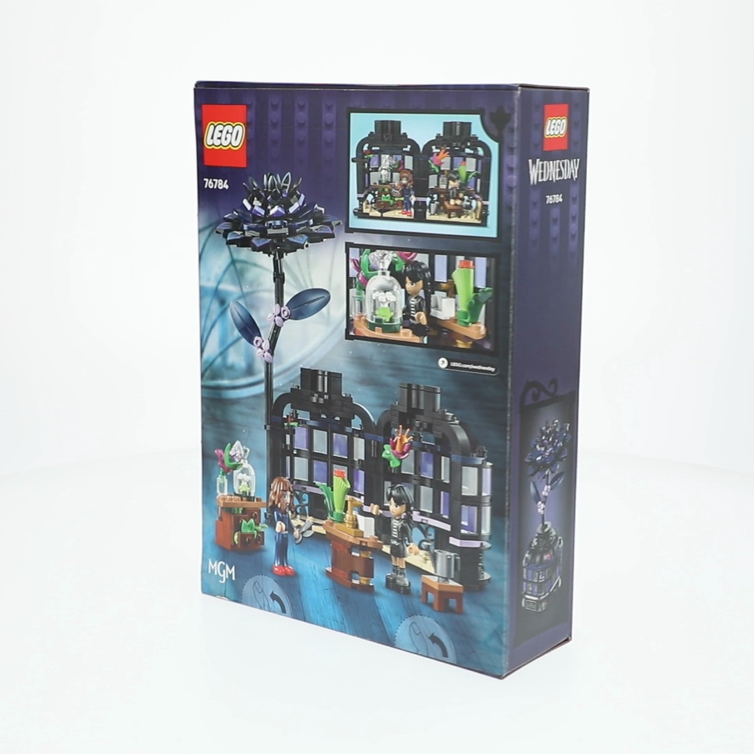 LEGO, Building Set, 76784, Mystery Gothic Flower Classroom