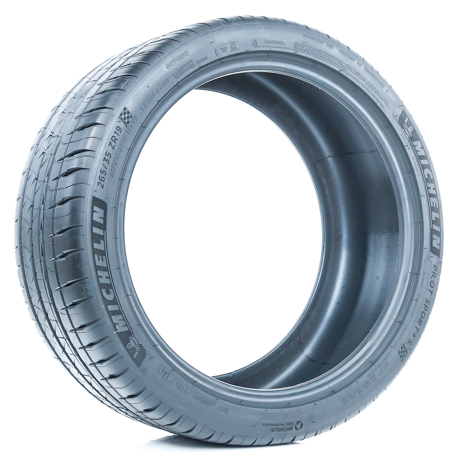 Michelin Pilot Sport 4S 265/35ZR19 (98Y) XL - Walmart.com