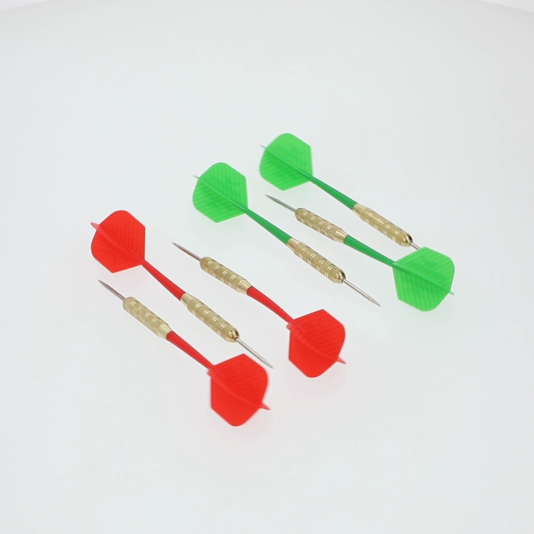 Narwhal Steel Tip Dart Set for Bristle Dartboards, 15g, 6 Pack