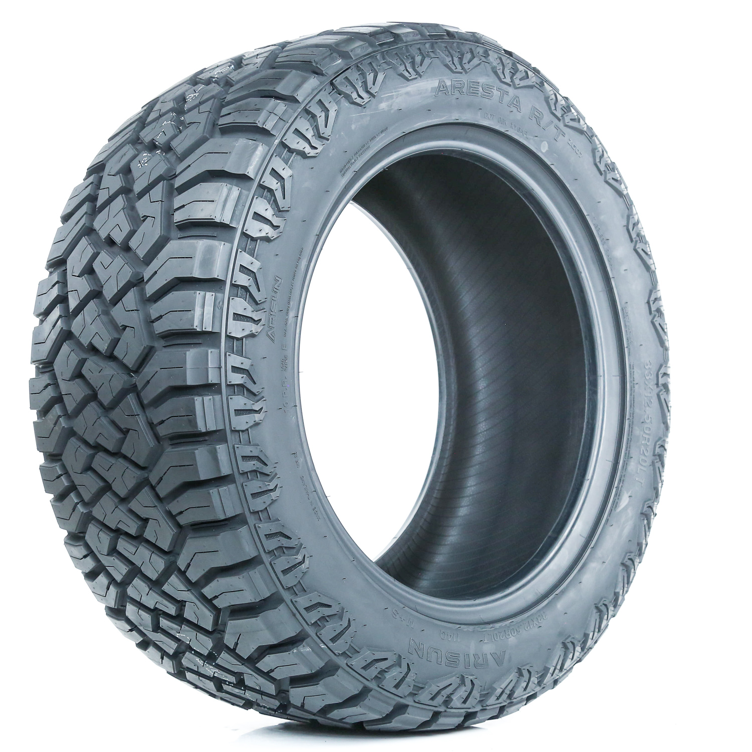 4 Tires Arisun Aresta R/T ZG07 LT 33X12.50R22 Load E 10 Ply