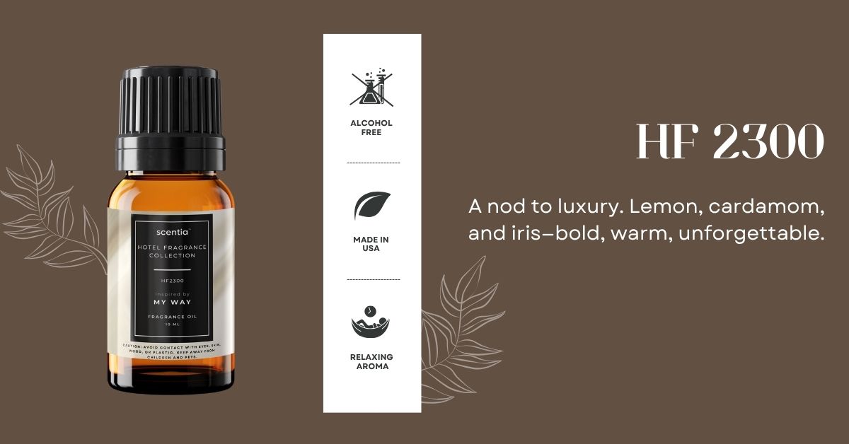 thumbnail video image 2 of My Way Diffuser Oil – Inspired by 1 Hotel Miami Fragrance – Premium Hotel Fragrance Blend HF 2300 for Ultrasonic & Waterless Diffusers, Crafting – 10 mL, 0.34 fl oz Dropper Bottle, 2 of 6