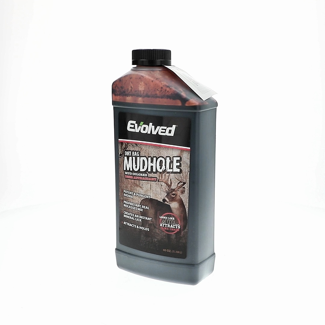 Flextone Deer Attractant, Mud Hole Molasses Flavored, 40 oz