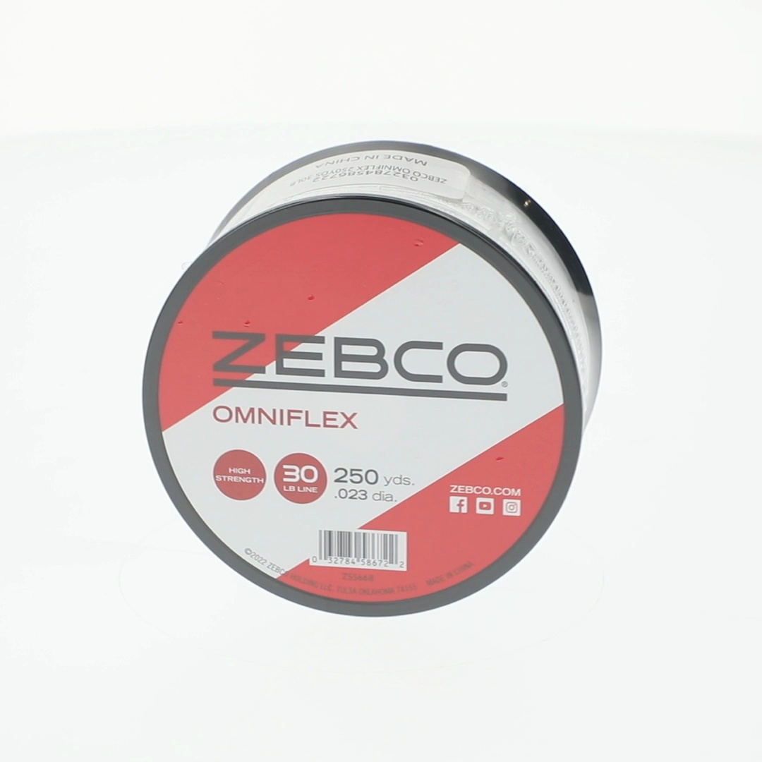 Zebco Omniflex Monofilament Fishing Line, 30-Pound Tested, Clear - Walmart.com Zebco Omniflex Monofilament Fishing Line, 30-Pound Tested, Clear - Walmart.com