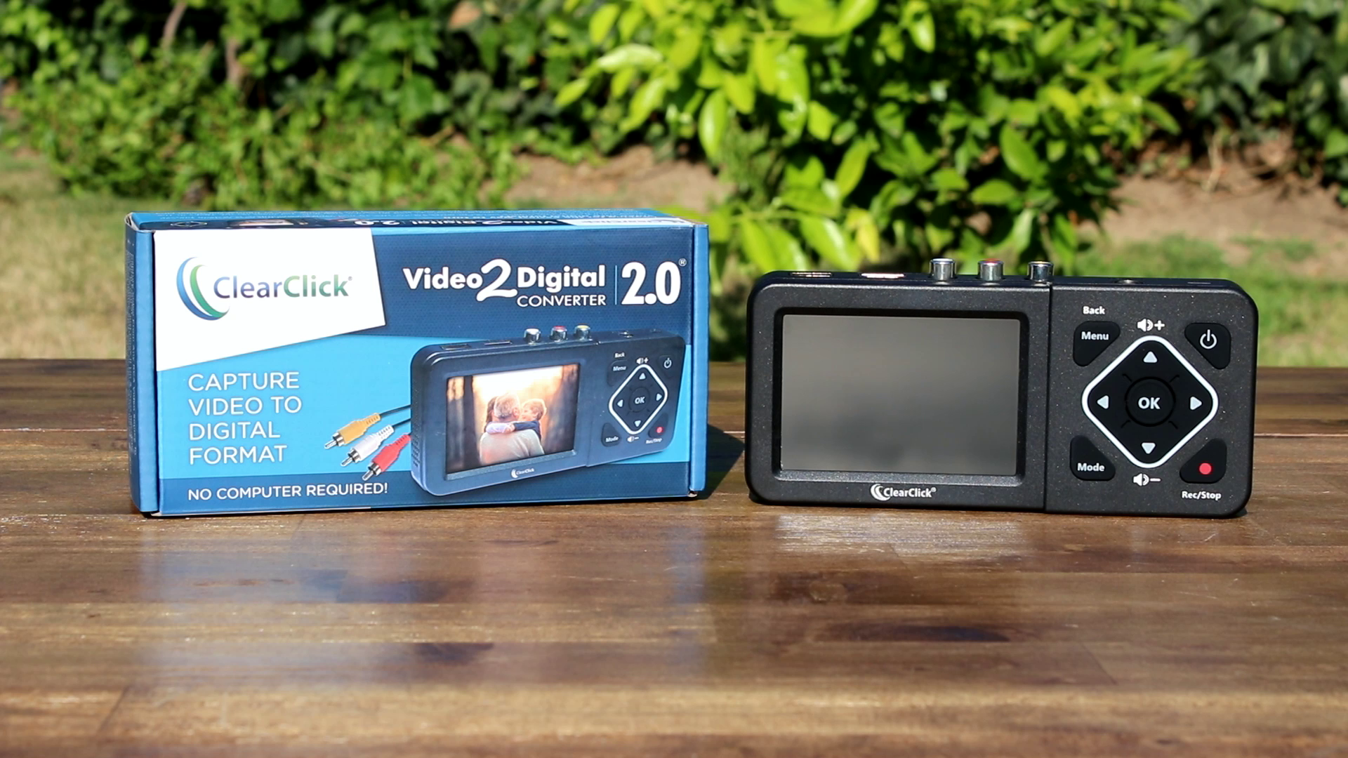 thumbnail video image 2 of ClearClick Video to Digital Converter 2.0 (Second Generation) - Record Video from VCR's, VHS Tapes, AV, RCA, Hi8, Camcorder, DVD, Gaming Systems (Bundle Edition), 2 of 7