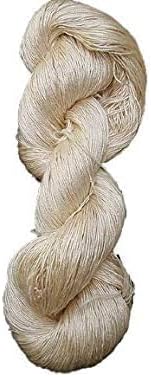 thumbnail video image 2 of KnitSilk Undyed 15/3 Maharaja Silk Yarn - Exotic 100% Mulberry Silk Undyed, 100 Grams & Approximately 500 Yards (Undyed), 2 of 5