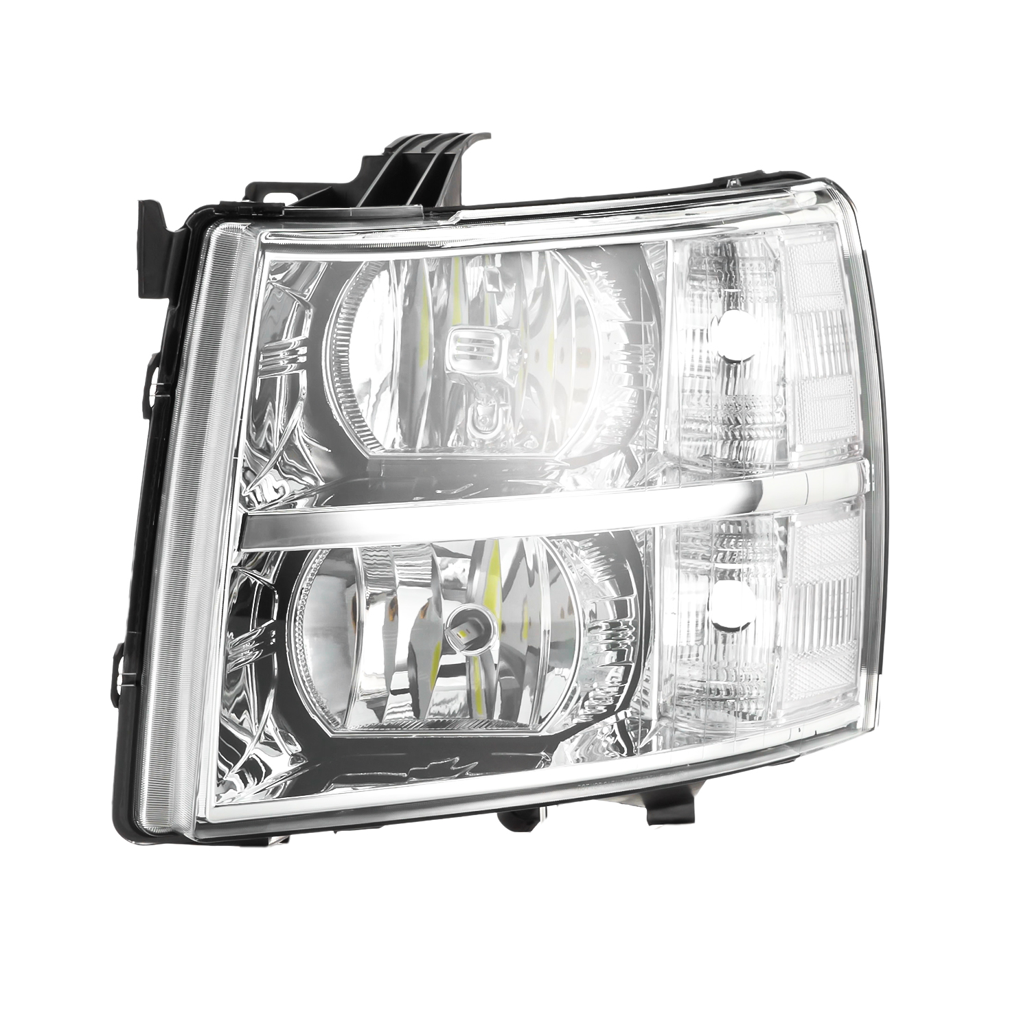 M-AUTO Pair Headlight Assembly for 07-14 Chevy Silverado 1500