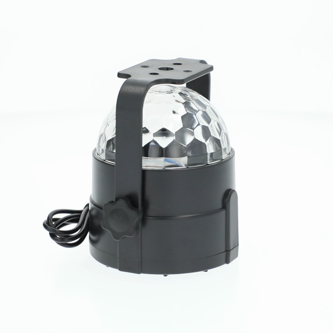 BrightSide Multicolor LED Disco Party Projector, Rotating Light