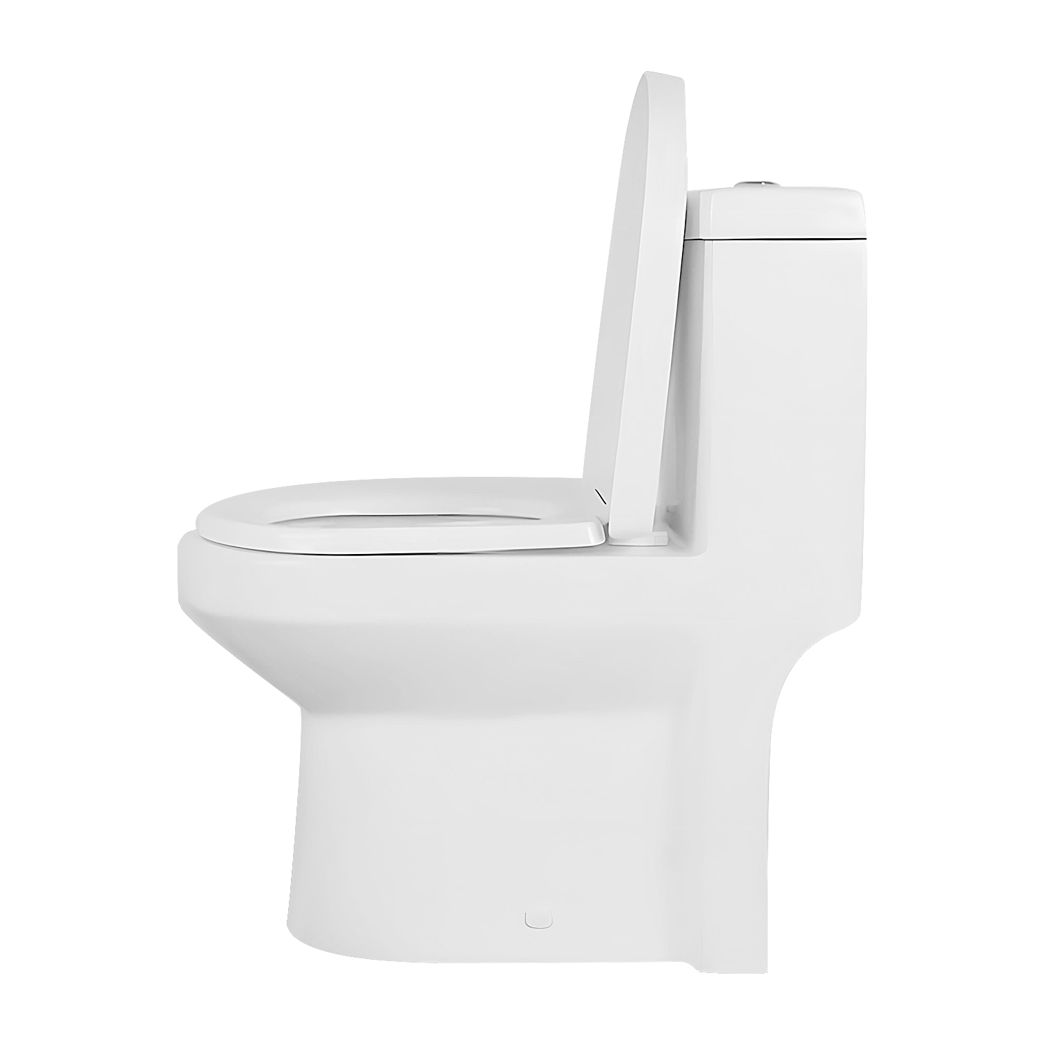 Liberty Dual-Flush Round One-Piece Toilet (Seat Included)