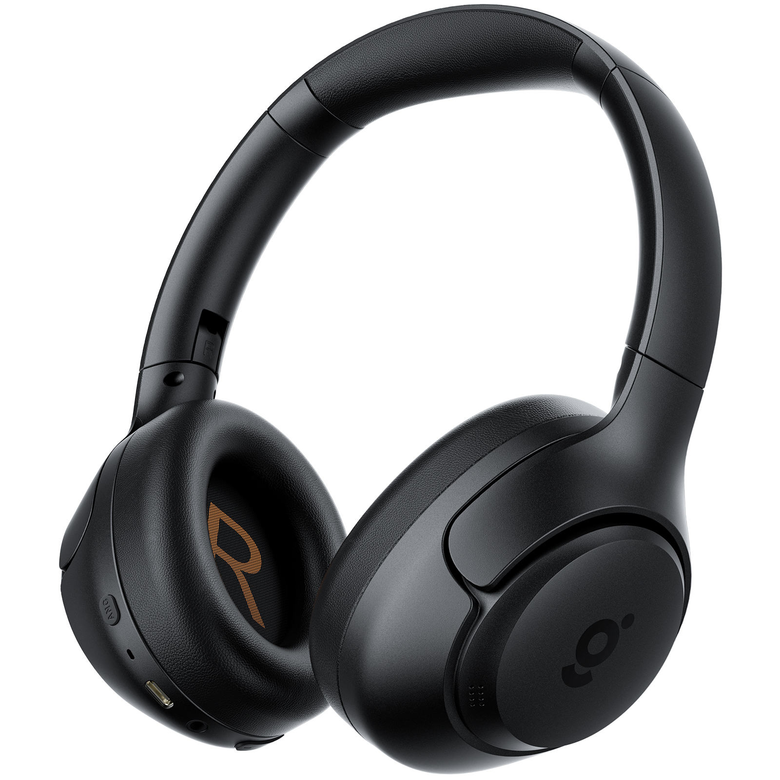 thumbnail video image 2 of wegear ANC Wireless Bluetooth Over-Ear Headphones,5-Mic,60H Playtime, Active Noise Cancellation,Black, 2 of 10