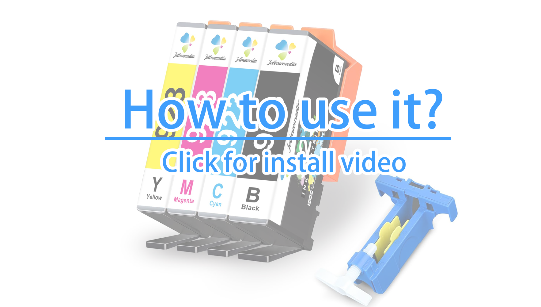 thumbnail video image 2 of 923 Ink Cartridges Without Chip Compatible for HP 923 Work with HP OfficeJet 8120 8122e 8123 OfficeJet Pro 8130 8135e 8138e 8139e Printer(Black/Cyan/Yellow/Magenta,4-Pack）, 2 of 8