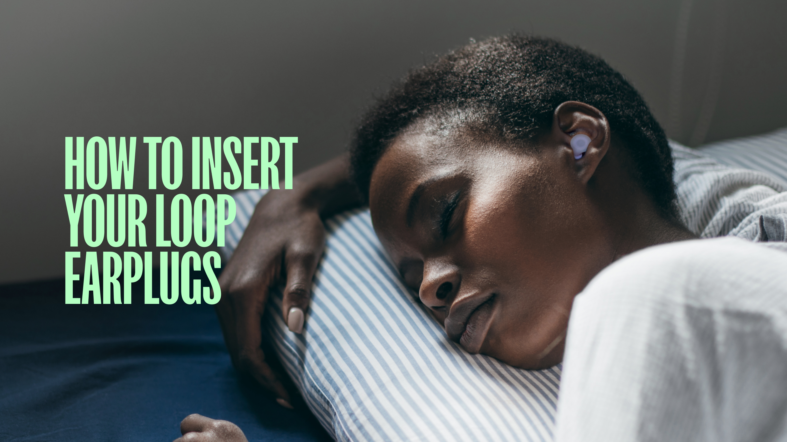 thumbnail video image 2 of Loop Dream – Silicone/Memory Foam Earplugs for Sleep Comfort | Comfortable Ear Plugs for Muffling Snoring & Sleeping | Customized Fit | 27dB (SNR) Noise Reduction, 2 of 8