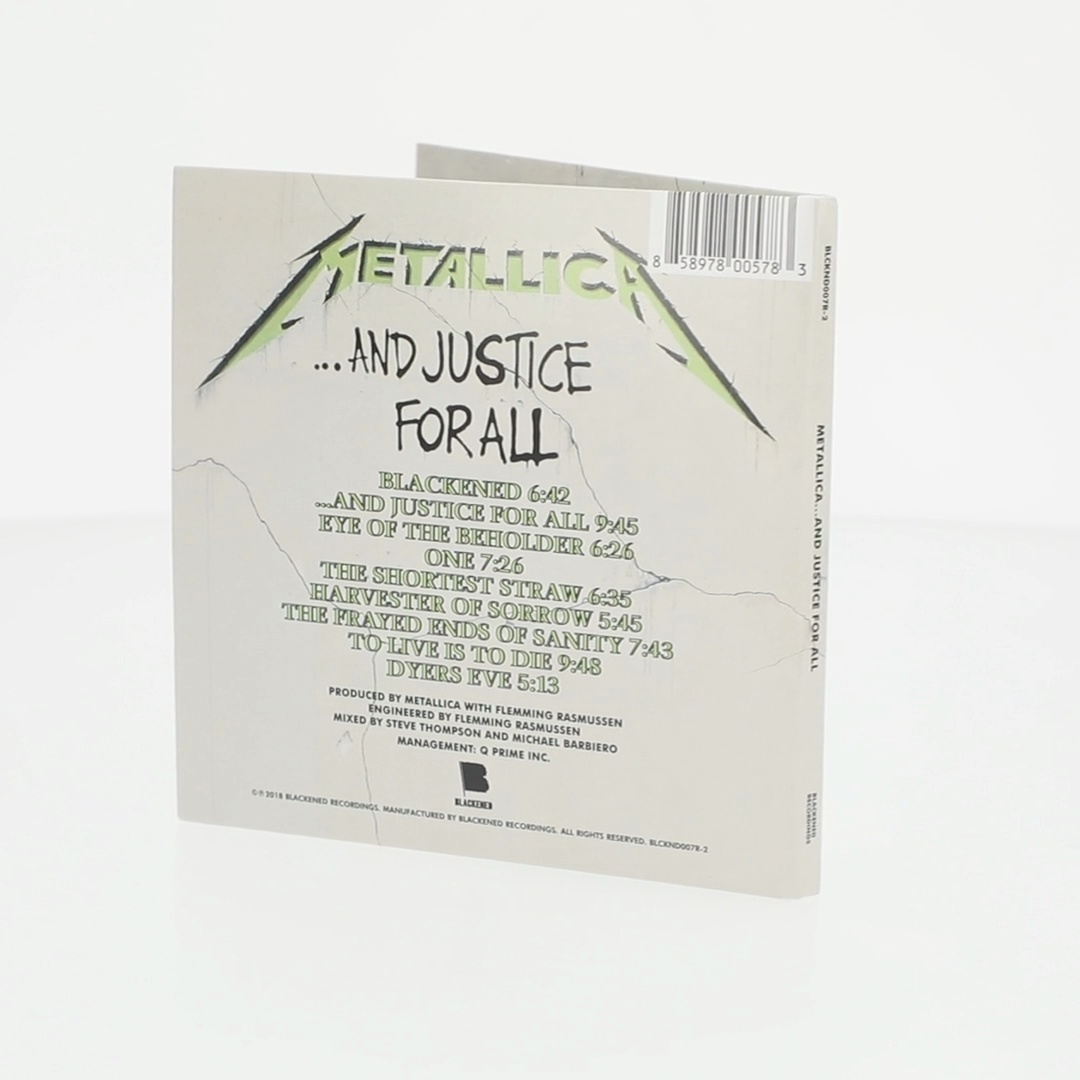 Metallica - And Justice For All - Music & Performance - CD