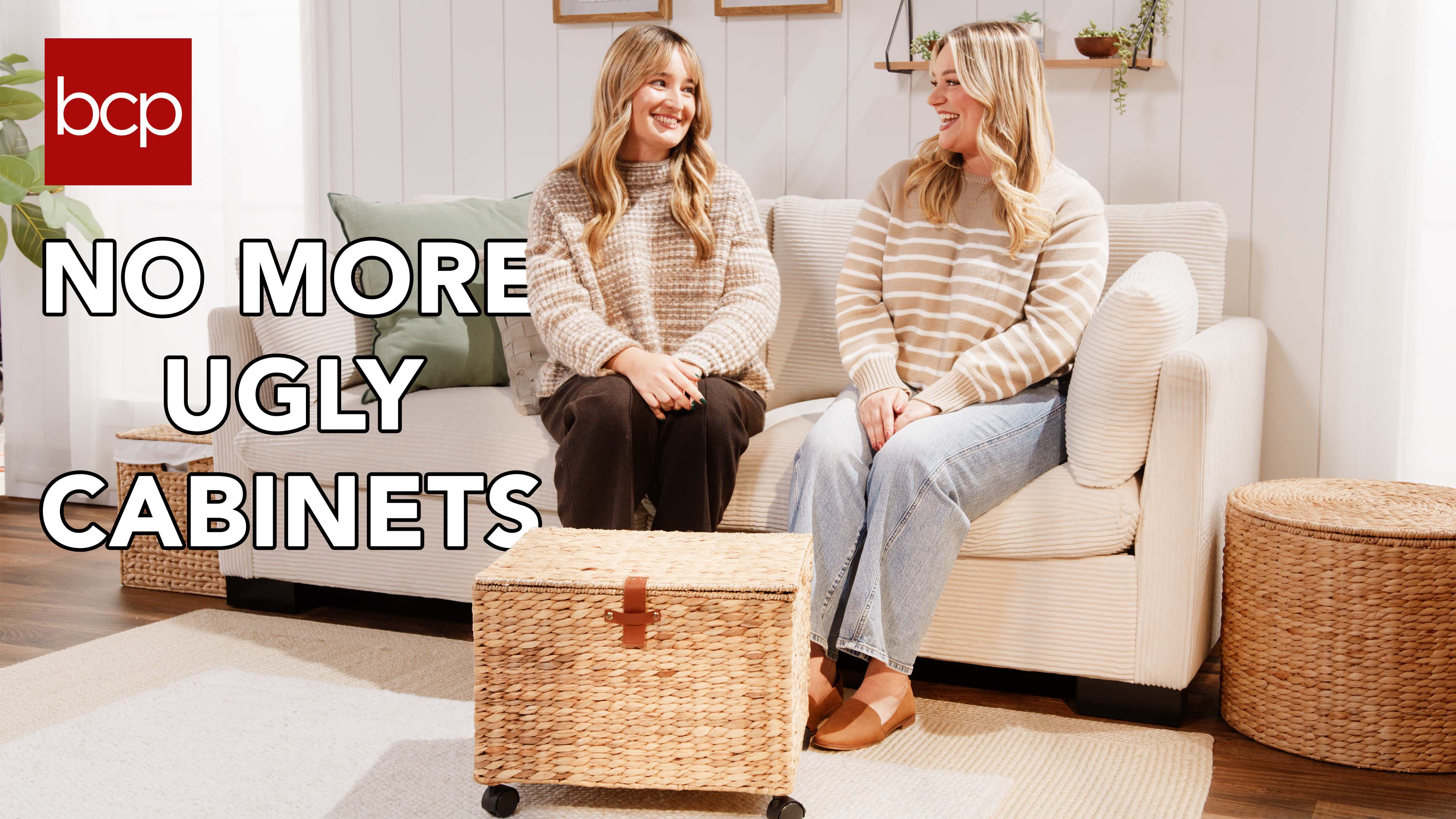 thumbnail video image 2 of Best Choice Products Hyacinth Rolling Filing Cabinet Mobile Organizer Storage Basket w/ Lid, Locking Wheels - Chestnut, 2 of 8