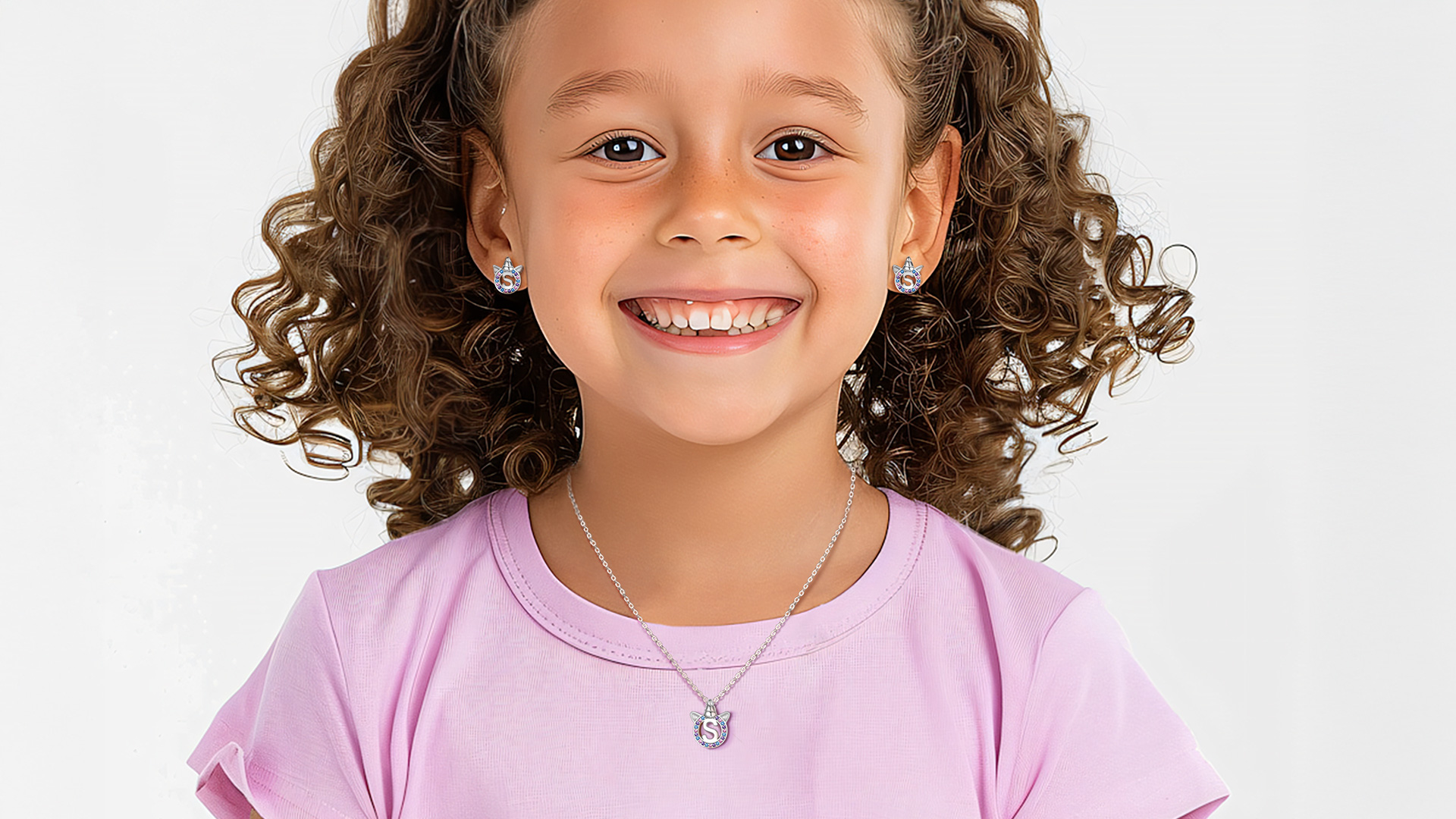 thumbnail video image 2 of JustBeingCute Unicorn Jewelry Sets for Girls Hypoallergenic 925 Real Sterling Silver Necklace and Earrings Birthday Valentines Day Gifts Teen Her Girlfriend Wife Lady Female Adults Kids Age Ideas, 2 of 8