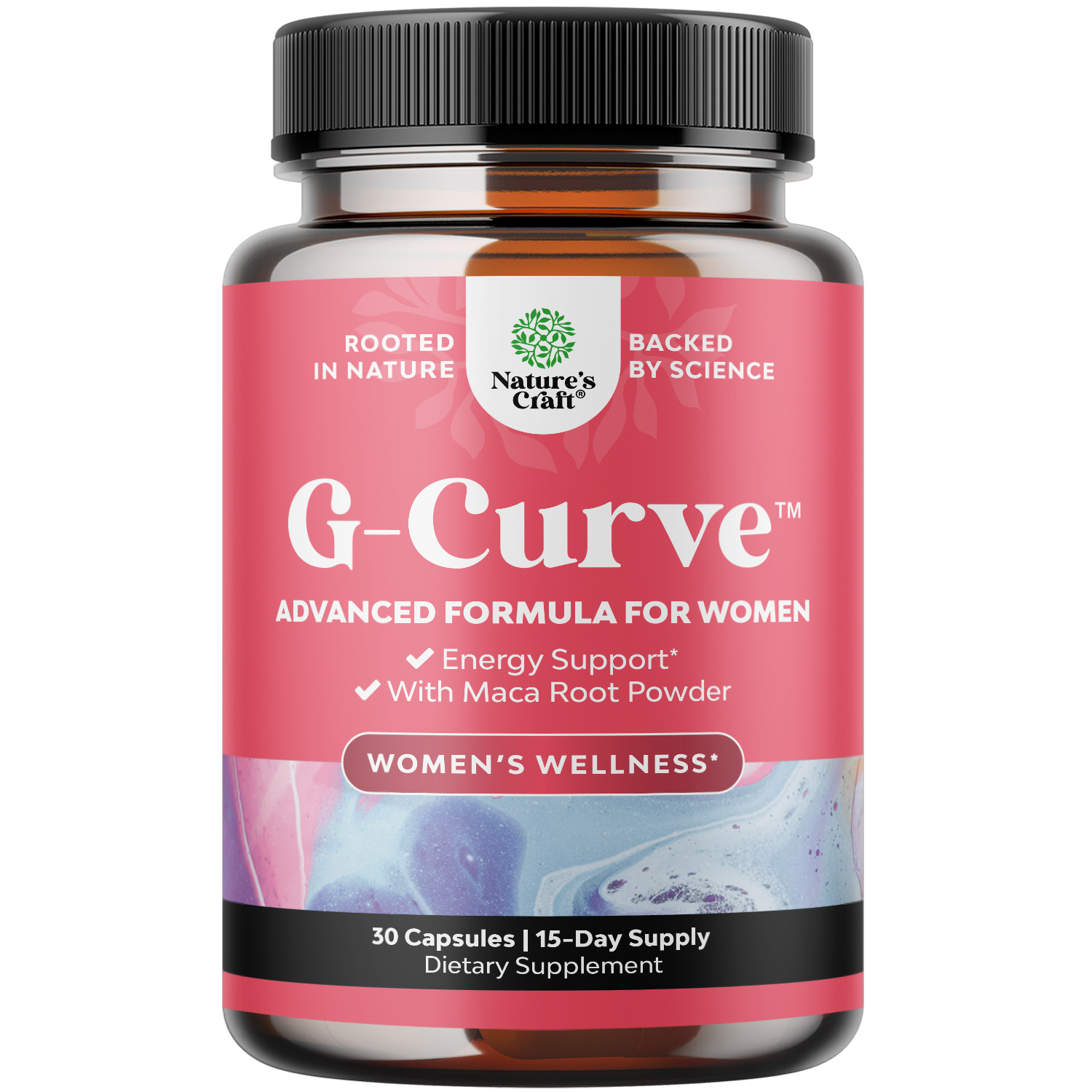 Natures Craft Herbal Support for Women, Maca Root, Tribulus