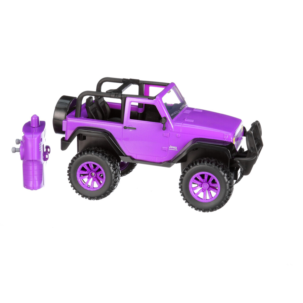 Jada Toys - GirlMazing Remote Control Jeep, Purple 