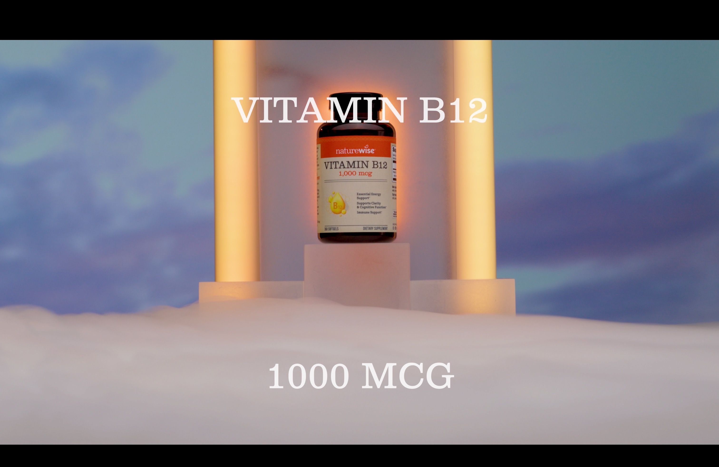 thumbnail video image 2 of NatureWise Vitamin B12 1000 mcg - Gluten-Free, Non-GMO - 60 Softgels[60-Day Supply], 2 of 11