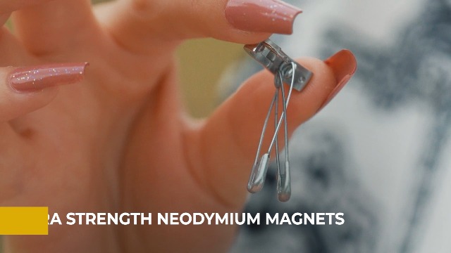 thumbnail video image 2 of MagnetRX Huggie Silver, Magnetic Therapy Earrings, Stainless Steel, (2 Pieces), 1 Count, 2 of 8