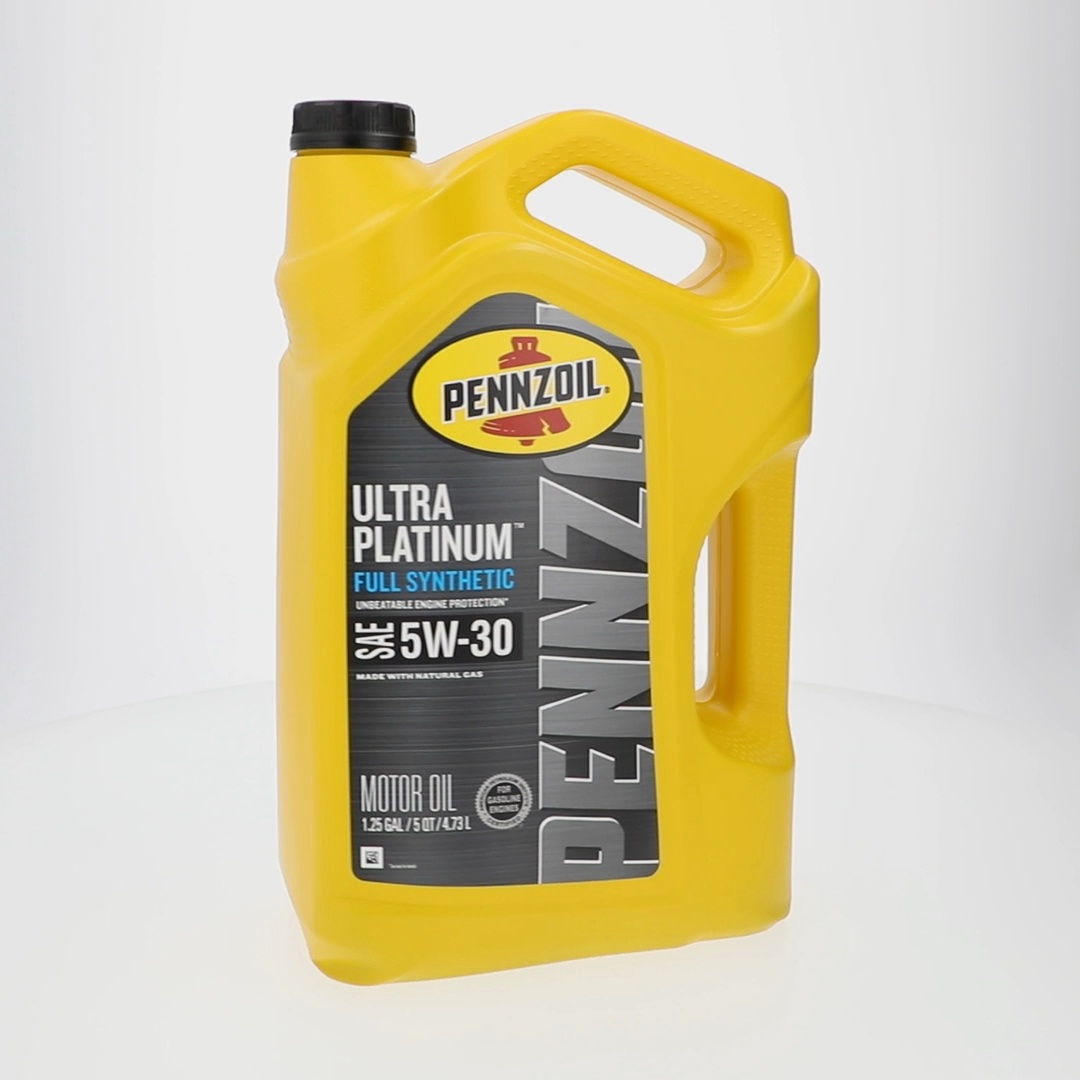 Pennzoil Ultra Platinum Full Synthetic 5W-30 Motor Oil, 5 Quart