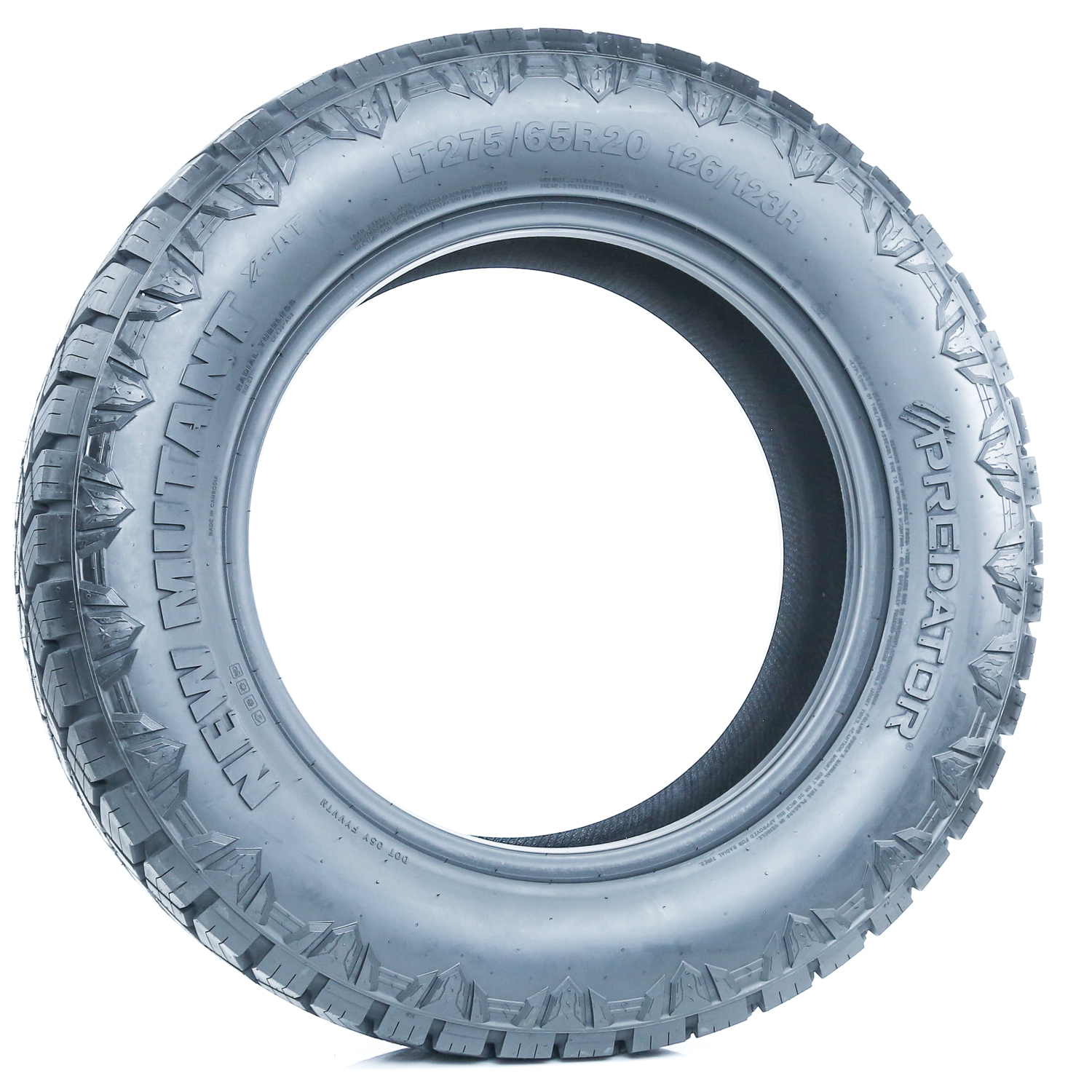 Predator New Mutant X-AT All Terrain Light Truck Tire LT275/65R20