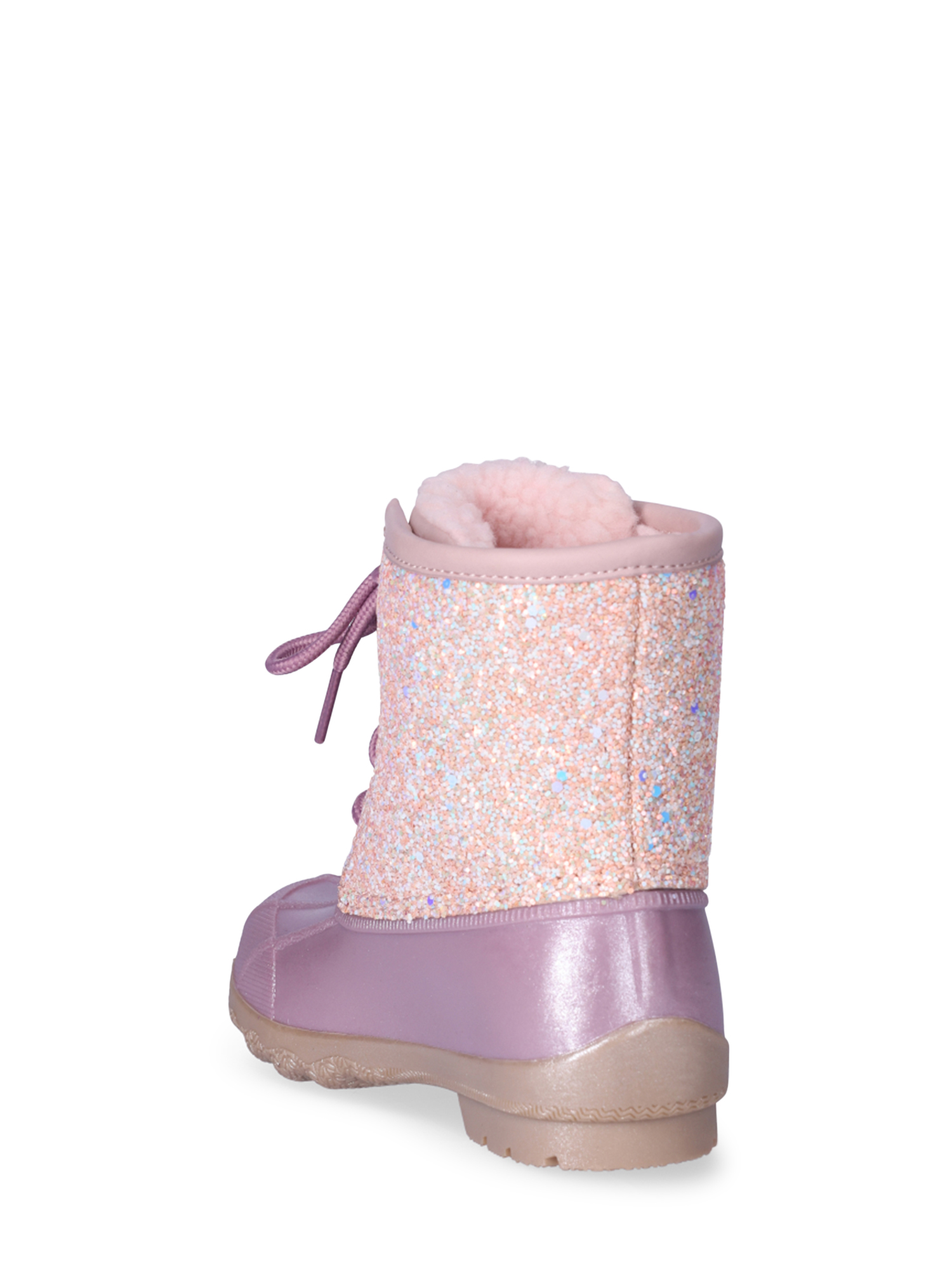 Pink glitter hotsell duck boots