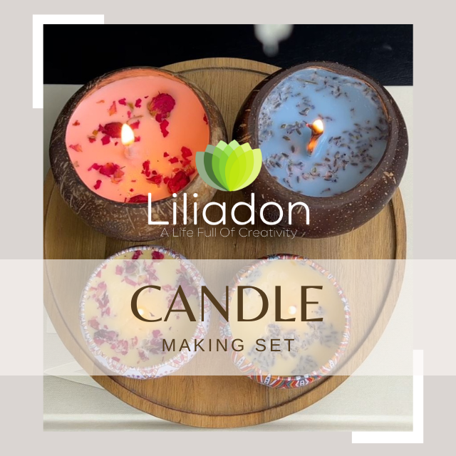thumbnail video image 2 of Liliadon Soy Candle Making Craft Kit 17 Piece, 2 of 7