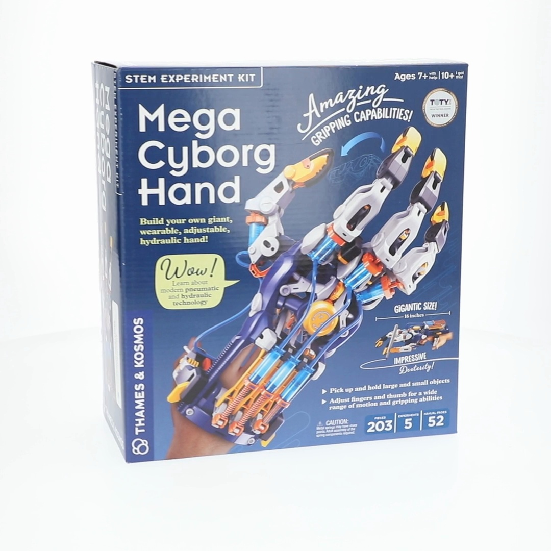 Thames & Kosmos Mega Cyborg Hand Science Kit, STEM Experiment for