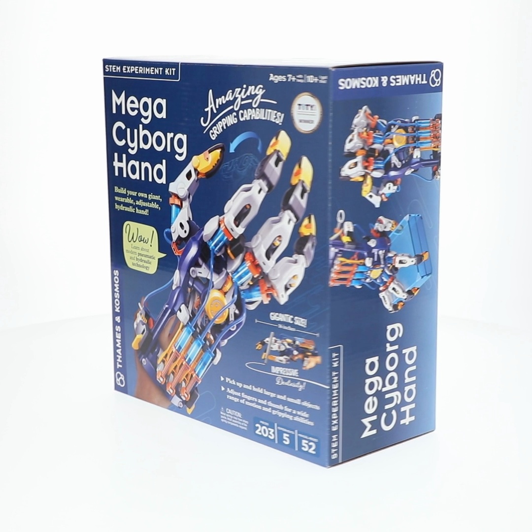 Thames & Kosmos Mega Cyborg Hand Science Kit, STEM Experiment for