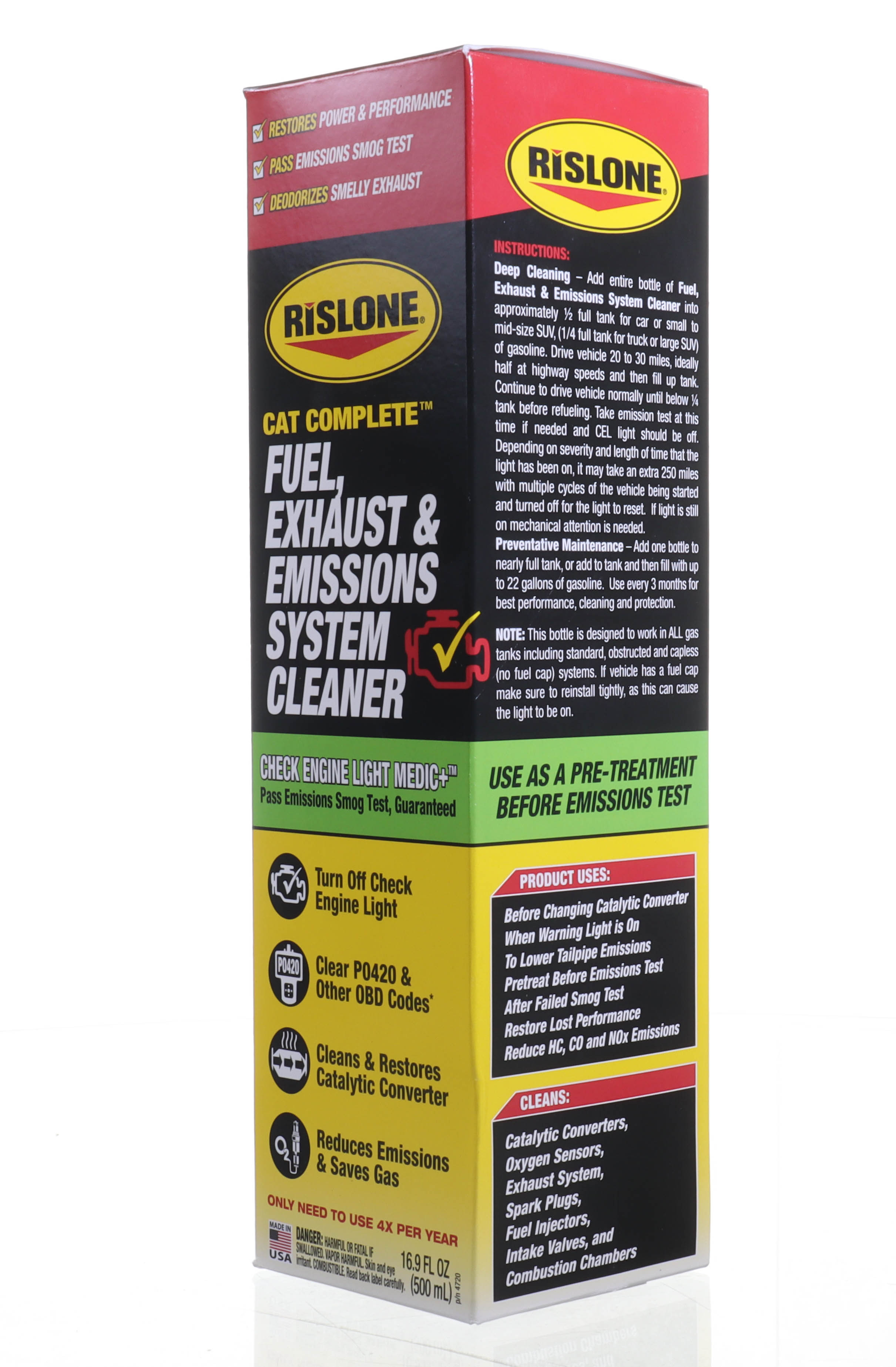 Rislone Cat Complete Fuel, Exhaust and Emissions System Cleaner