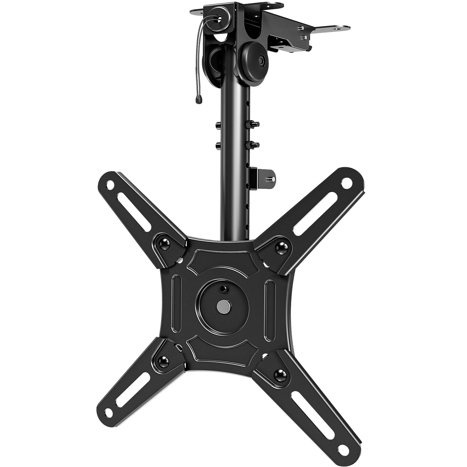 thumbnail video image 2 of HOMOUNT Ceiling TV Mount for Most 14-40 Inch TVs, Height Adjustable Full Motion Hanging TV Wall Mount Bracket, Max VESA 200x200mm, up to 22 Lbs, 2 of 10
