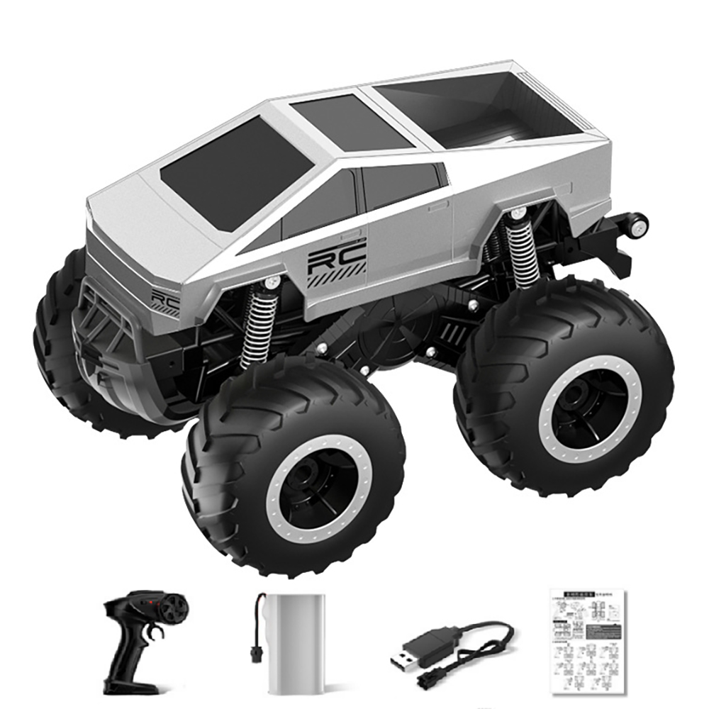 thumbnail video image 2 of 1:16 RC Trucks Remote Control Car 4WD off-Road Waterproof RC Pick-up Truck 2.4GHz Car Toy for All Terrain,Boys 2025 Christmas Birthday Gifts, 2 of 9