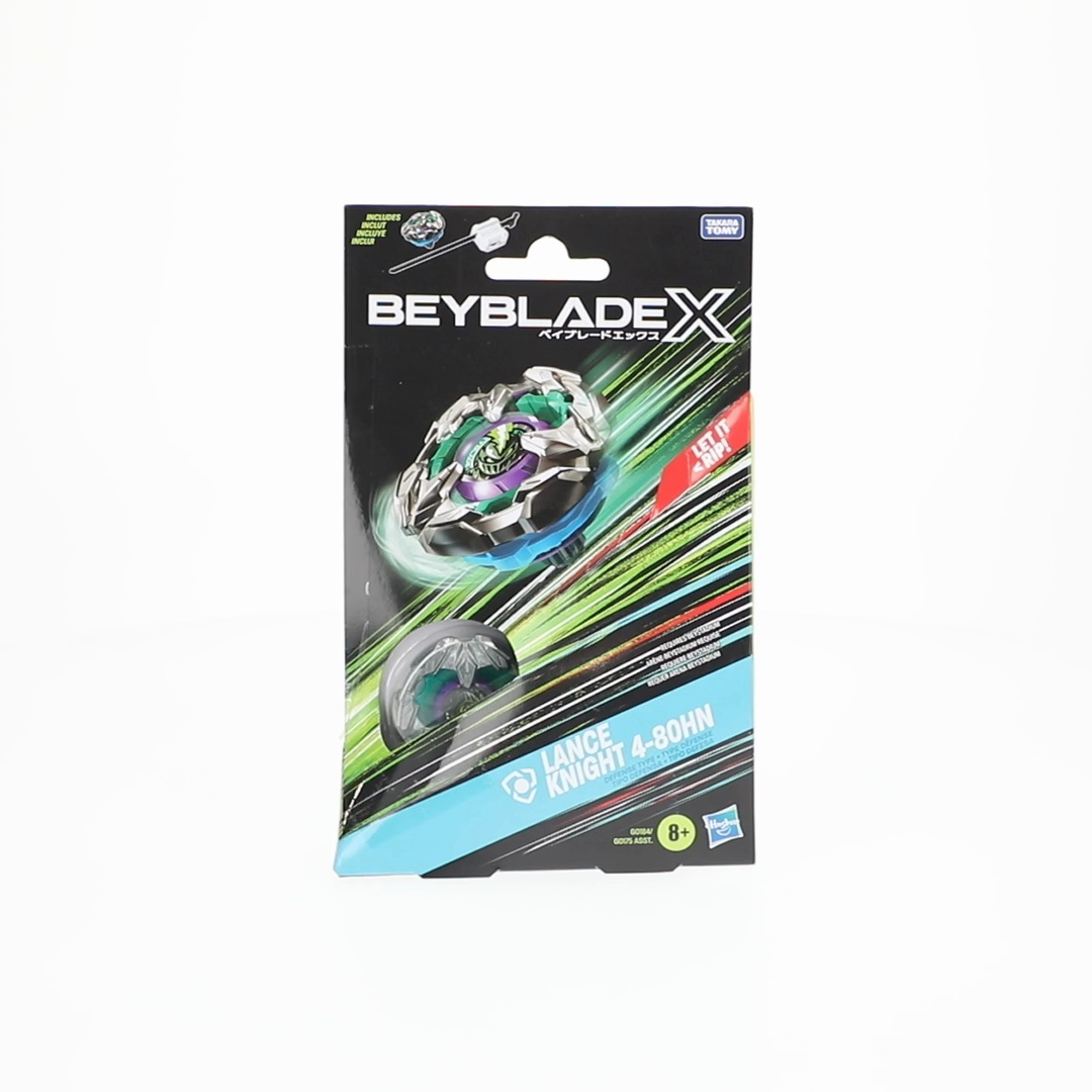 Beyblade X Lance Knight 4-80HN Starter pack Set with Defense Type