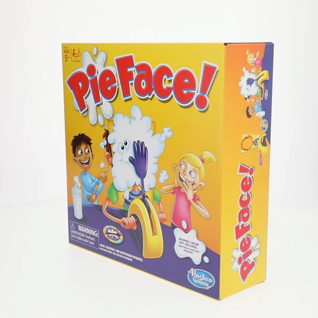 その他 Hasbro Pie Face! Game Free Shipping! Pie Face Whipped Cream Family Game, Ages 5+, 2+