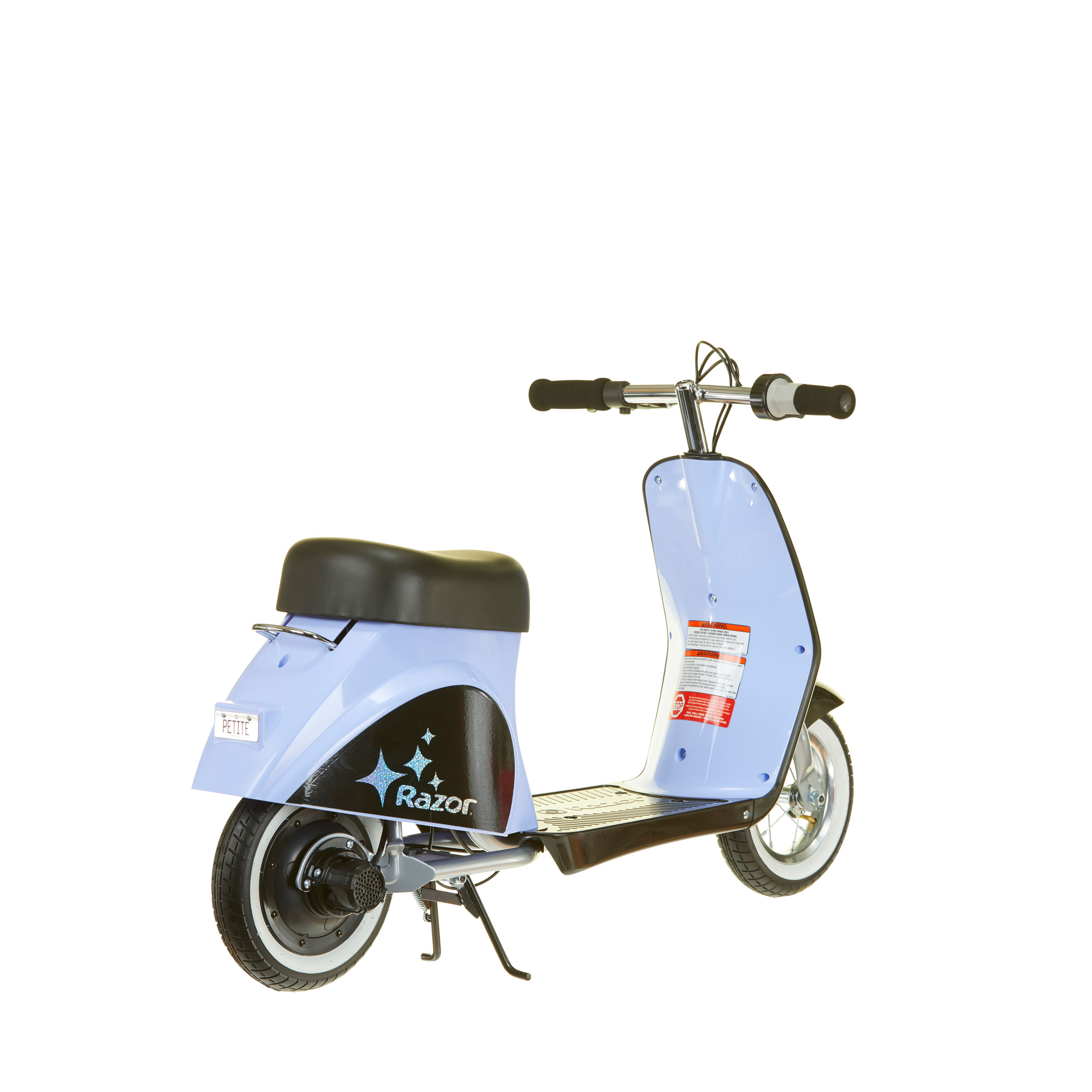 Razor Pocket Mod Petite - Blue, 12V Miniature Euro-Style Electric Scooter  for Kids Ages 7+ 