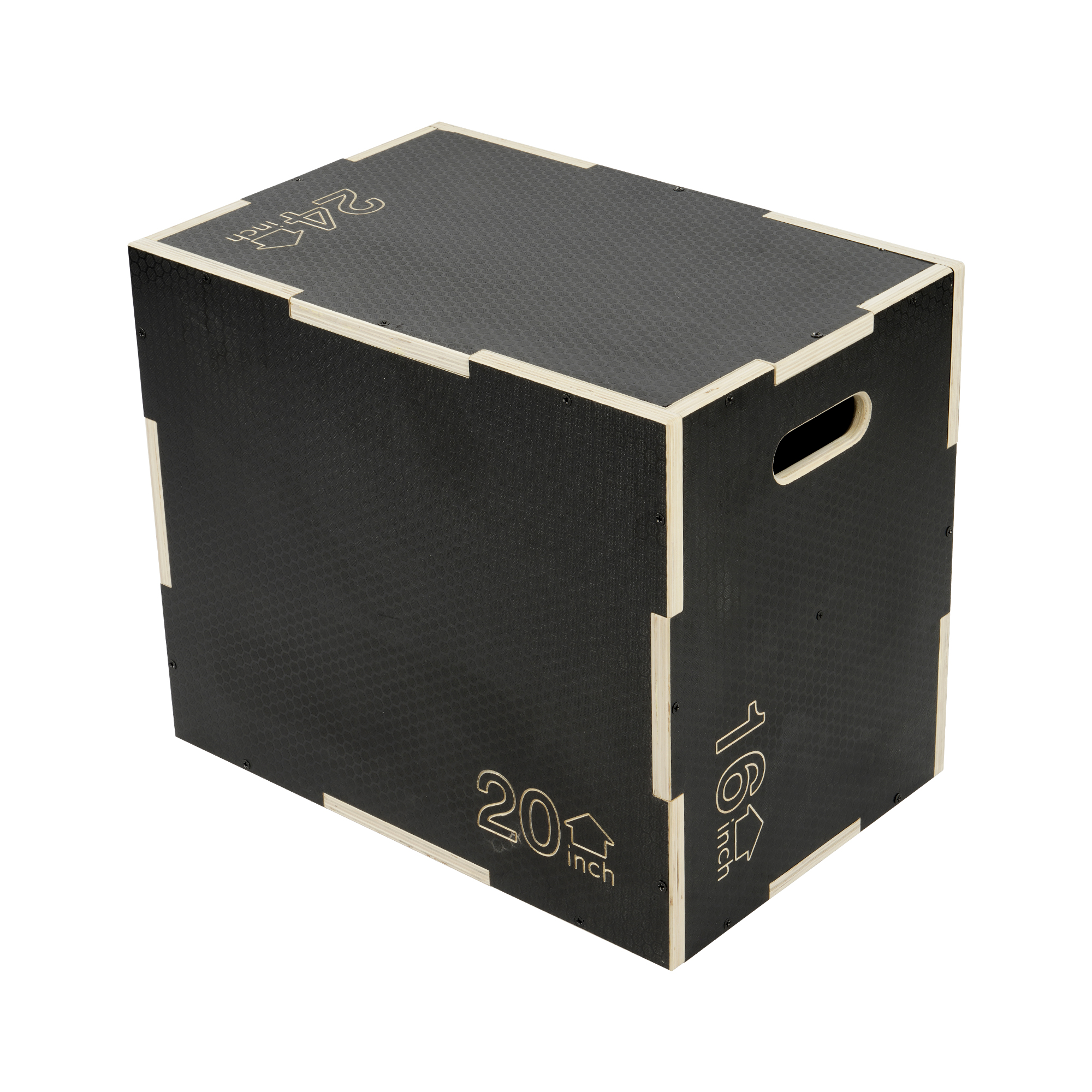 thumbnail video image 2 of FlexWave 3-in-1 Jumping Platform，Wooden Plyo Box，Non-Slip Surface，Multiple Sizes， for Home Workouts & Plyometric Training, 2 of 9