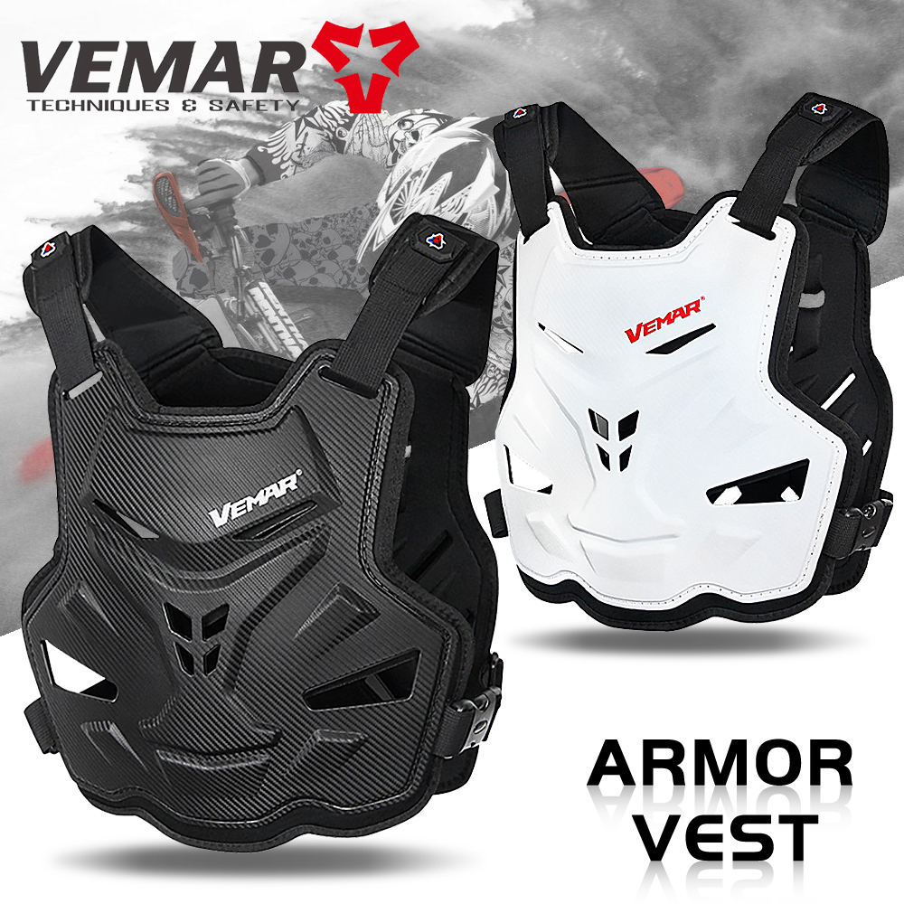 thumbnail video image 2 of Motorcycle Body Armor Vest Motorcycle Jacket Moto Motocross Vest Off-Road Dirt Bike Protective Gear Back Chest Protector, 2 of 9
