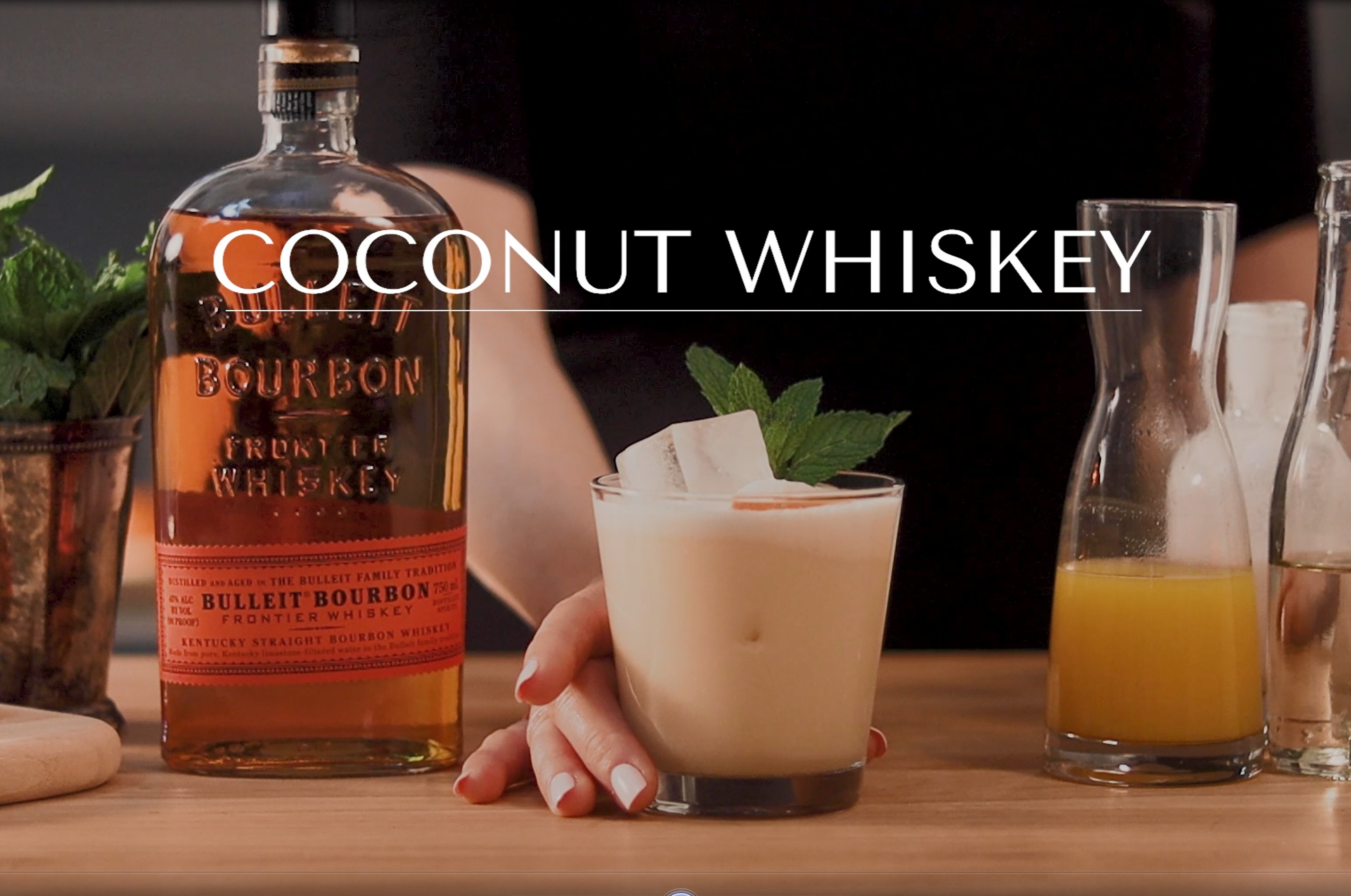 thumbnail video image 2 of Bulleit Bourbon Whiskey, 750 mL, 45% ABV, 2 of 7