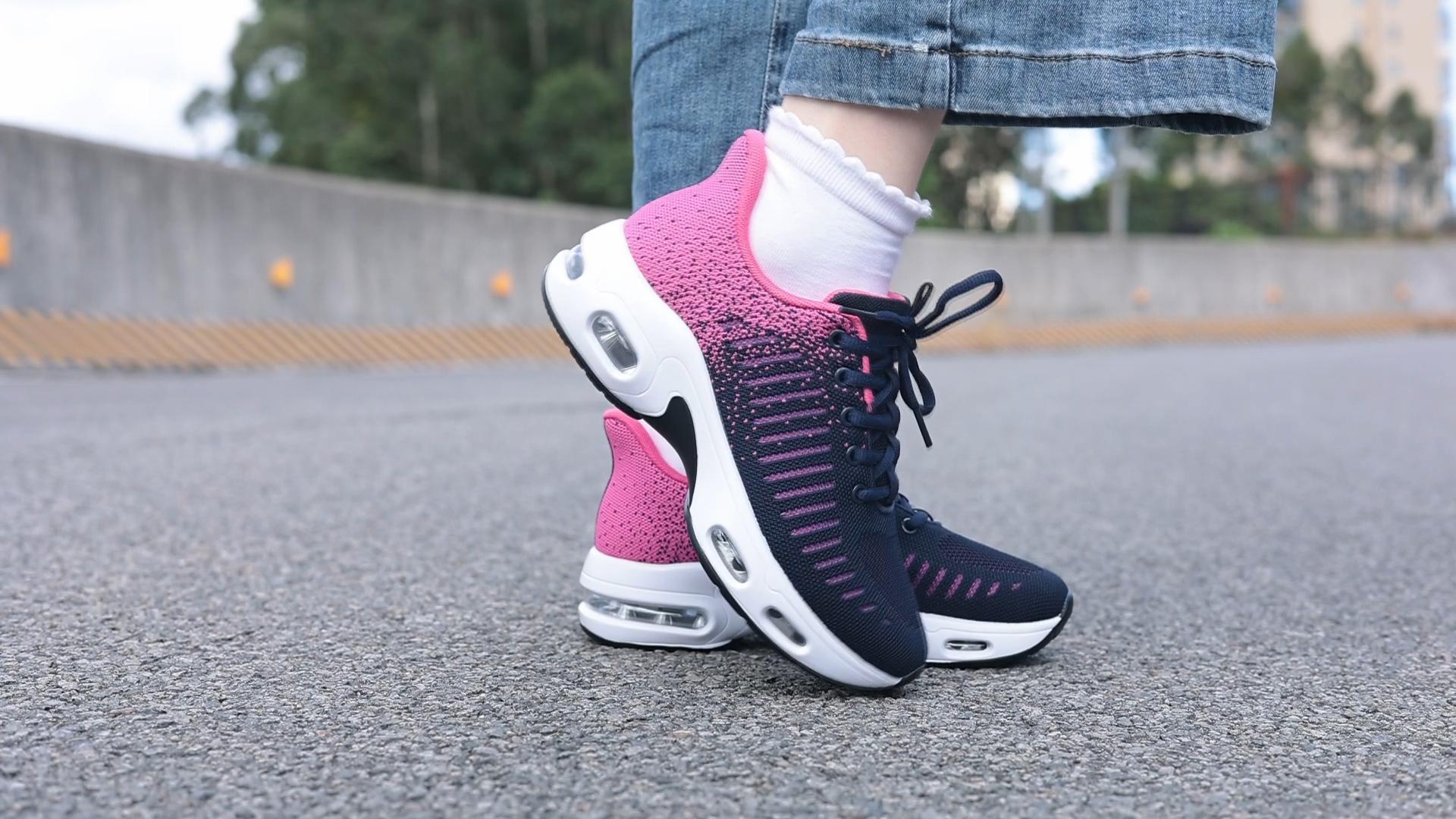 thumbnail video image 2 of Artlea Women’s Running Shoes Cushioning Trail Tennis Shoes Lightweight Breathable Slip on Sneakers Women for Gym and Workout, Size 6-11, 2 of 7
