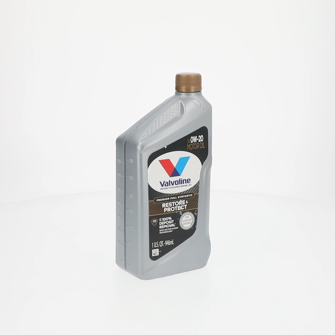 2 pack) Valvoline Restore & Protect Full Synthetic 0W-20 Motor Oil