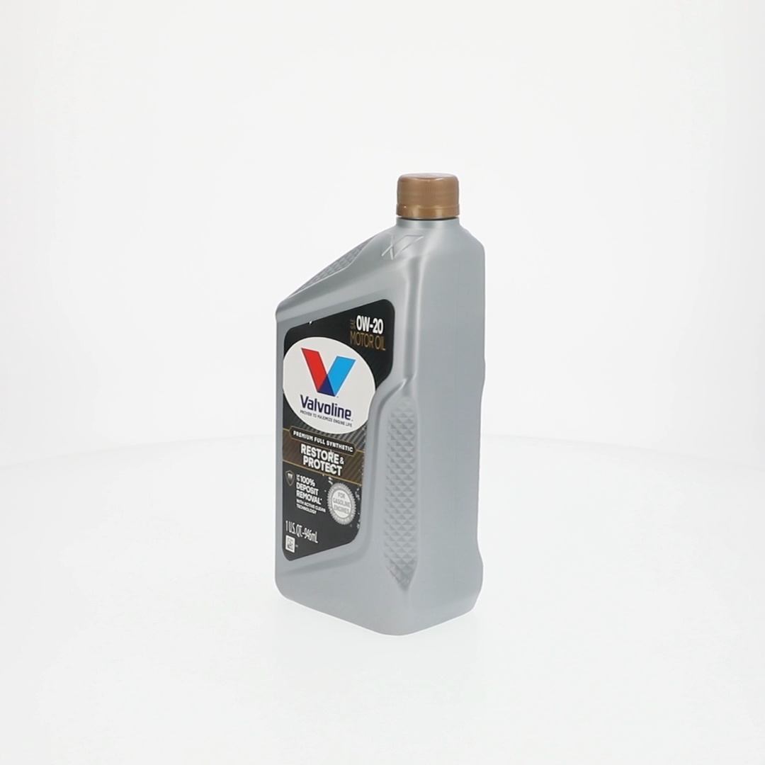 3 pack) Valvoline Restore & Protect Full Synthetic 0W-20 Motor Oil