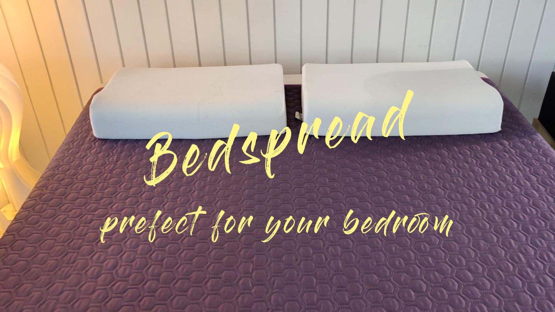 thumbnail video image 2 of Elegant Solid Color Eobossed Bedspread Lightweight & Breathable for Bedroom, 2 of 7