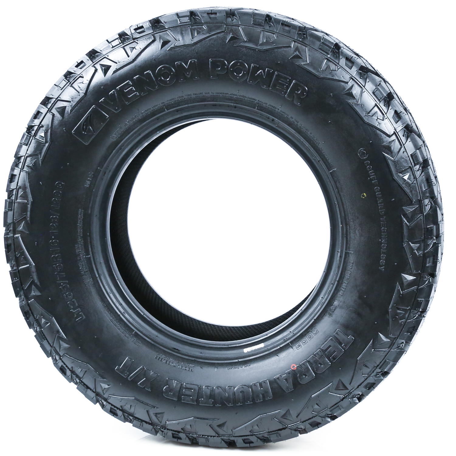 Venom Power Terra Hunter X/T LT265/75R16 Load E All-Terrain Tire - 32" Diameter