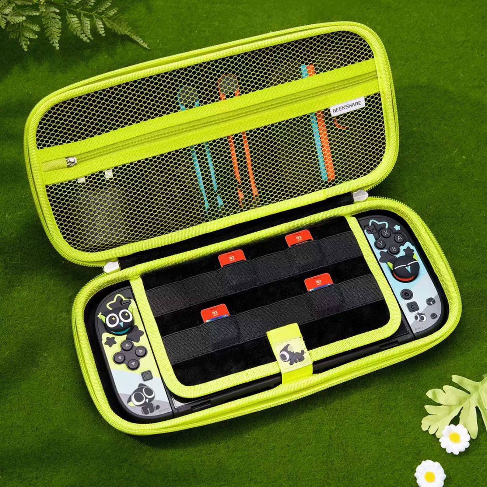 thumbnail video image 2 of GeekShare Carry Case for Nintendo Switch 2025 Travel Bag fit NS2 Console & Accessories The Hei, 2 of 9