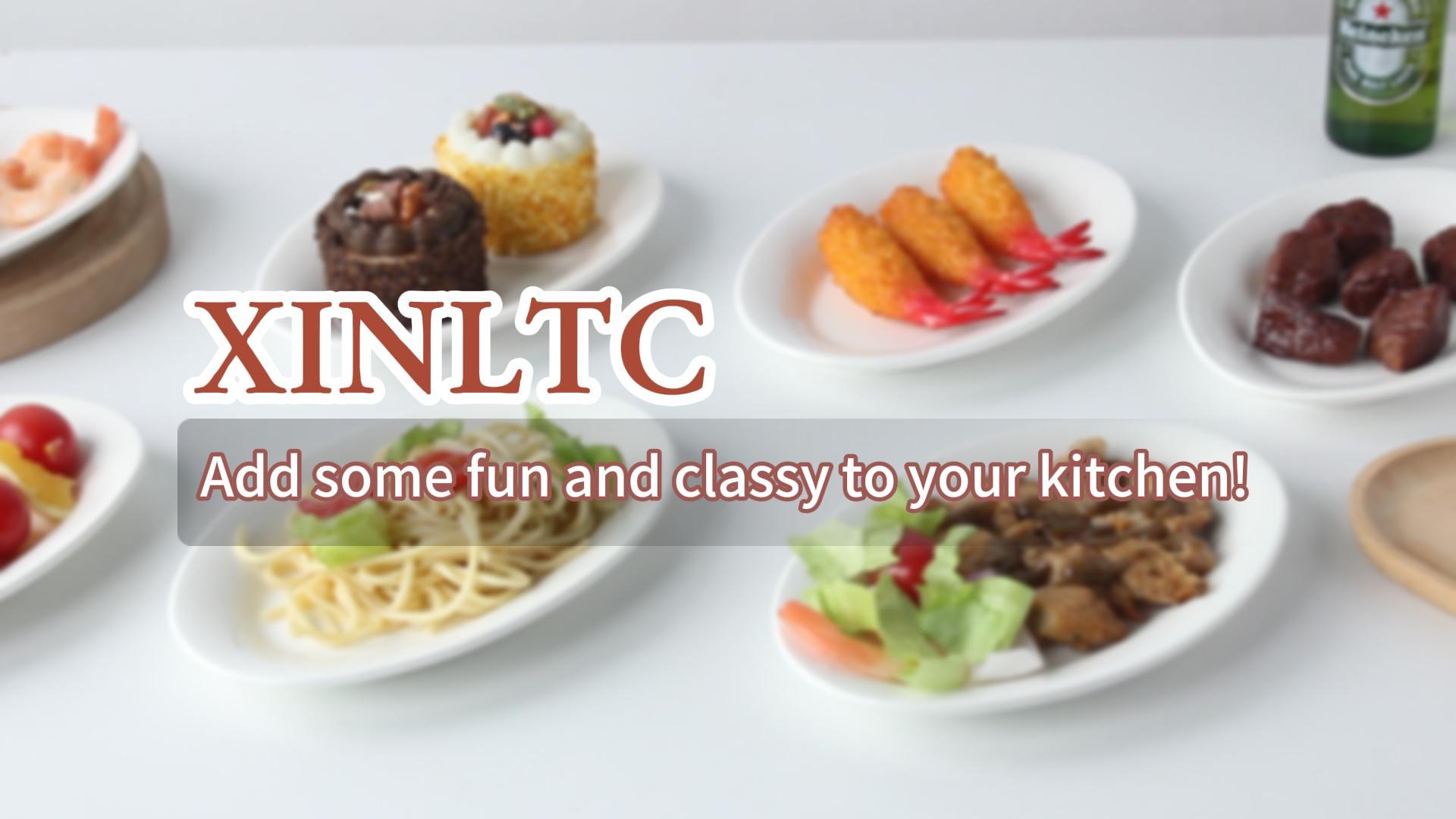 thumbnail video image 2 of XINLTC 8 Inch Ceramic Appetizer Plates Oval, Porcelain Dessert Plates, Small White Serving Plates for Salad, Appetizer, Snack, Sushi, Microwave, Dishwasher Safe, Set of 8, 2 of 6