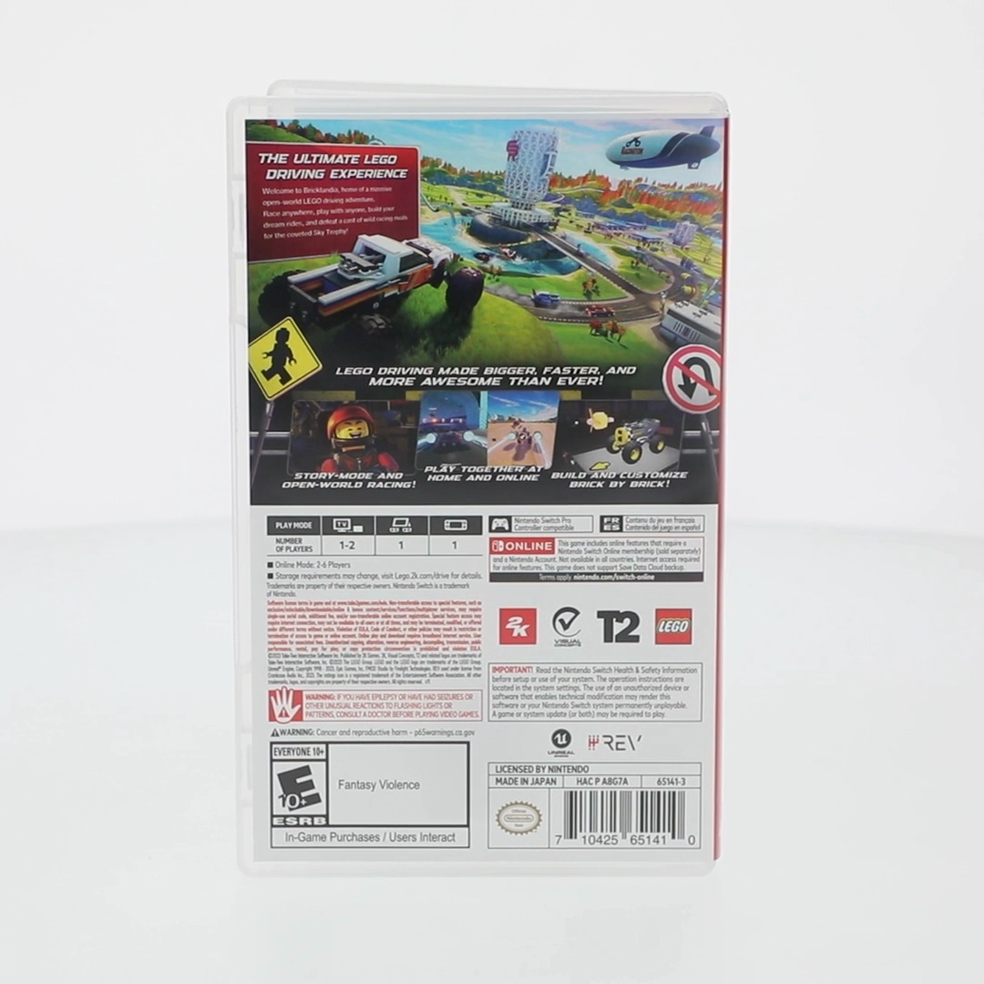 Take Two LEGO 2K Drive Nintendo Switch Racing Game with Build Your