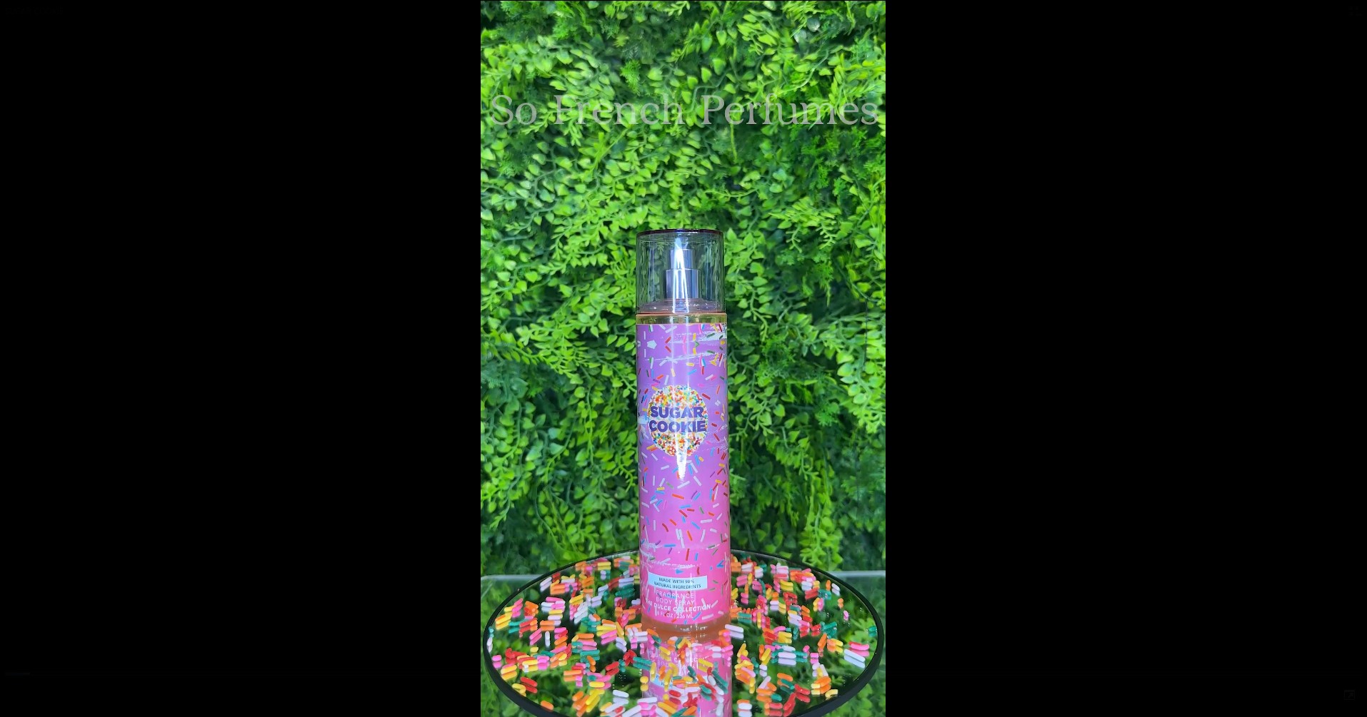 thumbnail video image 2 of So French Sugar Cookie Body Mist, 2 of 5